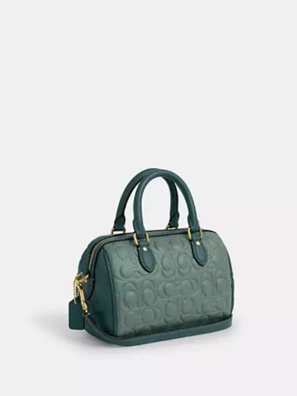 NWT Coach Mini Rowan Crossbody Bag In Blocked Signature Leather (CY744) - Picture 2 of 10